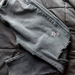 Black stared jeans size 11